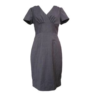 Dark Grey Sheath Dress
